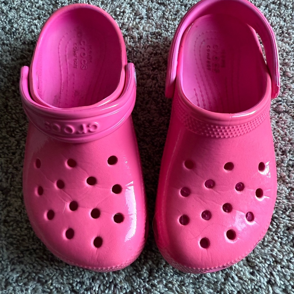 Kids Pink Clogs, c12